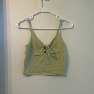 Light green tank top